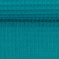 Preview: Waffelpiqué | Nelson | Dunkeltürkis Aqua