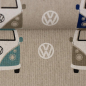 Preview: Canvas Leinenoptik | EMILIO Retro | VW Bus