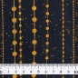 Preview: Baumwolle | KIM Weihnachten | Kette schwarz gold