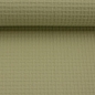 Preview: Baumwolle | Neapel Waffel Struktur | Pistazie