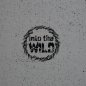 Preview: French Terry Panel | Into the Wild Hirsch Berge | Grau