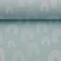 Preview: Jersey | fantastische Zauberwelten Mrs. Mint Design | Regenbogen Türkis