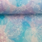 Preview: Alpenfleece | ISLA | Kristalle Rosa Türkis Flieder