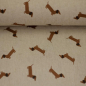 Preview: Canvas | BALINGEN | Dackel Beige