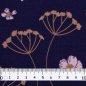 Preview: French Terry Modal | Flower Dream by Colu | Marineblau