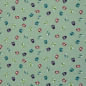 Preview: French Terry | Woo Hoo by Bienvenido Colorido | Eulen auf Smaragd
