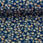 Preview: Jersey | Flowers & Wood | Marineblau