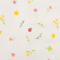 Preview: Baumwolle | Tarrenz | Blumenwiese Käfer Weiß