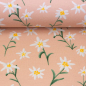 Preview: Jersey | Alpenliebe by Mrs.Mint Design | Edelweiß Stiel Aprikot