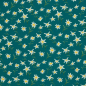 Preview: Jersey | Alpenliebe by Mrs.Mint Design | Edelweiß Stiel Petrol