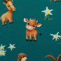 Preview: Jersey | Alpenliebe by Mrs.Mint Design | Alpentiere Petrol