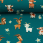 Preview: Jersey | Alpenliebe by Mrs.Mint Design | Alpentiere Petrol