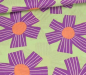 Preview: Baumwolle Voile | Nerida Hansen SUNNY DAYS | Lila Grün