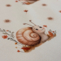 Preview: French Terry | Eigenproduktion | Blütenschnecke Ecru