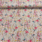 Preview: Jersey | Flowers | Grau Blumenbouquet