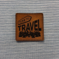 Preview: Label / Etikett | TIME TO TRAVEL | Hellbraun