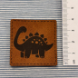 Preview: Label / Etikett | DINO | Hellbraun