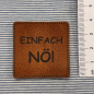 Preview: Label / Etikett | EINFACH NÖ | Hellbraun