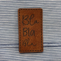 Preview: Label / Etikett | BLA BLA BLA | Hellbraun