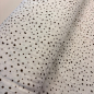 Preview: Musselin | SNOOZY | Dots Weiß Taupe