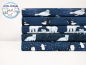 Preview: Jersey | ARCTIC Animals by JaTiJu | Eisbären Marineblau