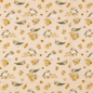 Preview: Jersey digital | Vögelchen Blumen | Beige Senf Grau