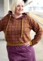 Preview: Jaquardjersey | Marvelous Strokes Lycklig Design | Lila Ocker