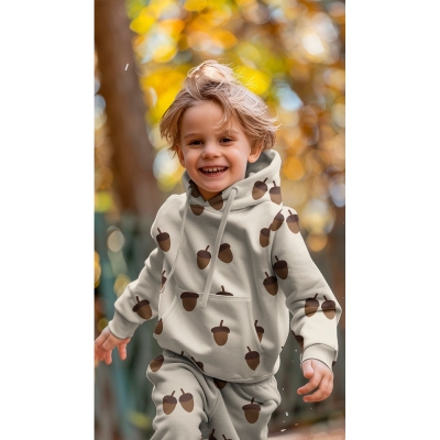 Sweat | ACORN | Eicheln Natural hellbeige