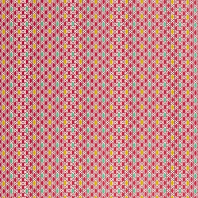 Beschichtete Baumwolle | LEONIE ELipsen | rot