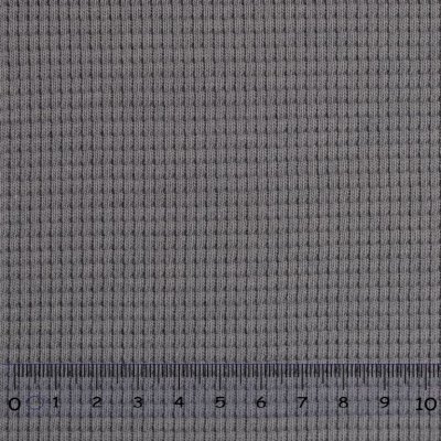 Waffeljersey | Clarissa | Dunkelgrau