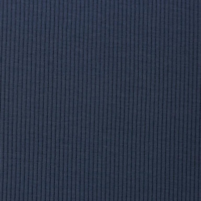 Rippjersey | MARISSA uni | Jeansblau