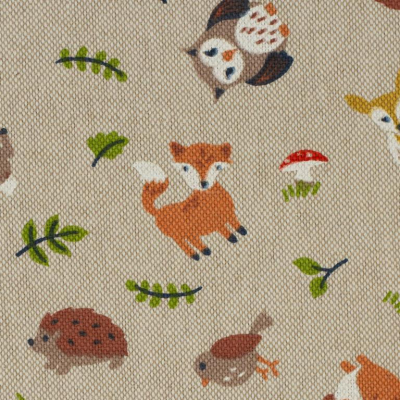 Canvas | Amar | Waldtiere Beige