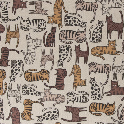 Canvas | Amar | Katzen Beige