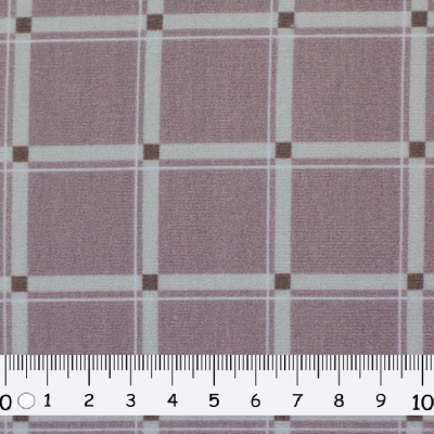 French Terry | Svea | Karo Grit Altrosa