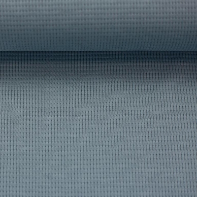 Waffeljersey | Clarissa | Eisblau