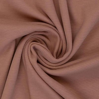 Waffeljersey | Clarissa | Aprikose