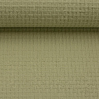 Baumwolle | Neapel Waffel Struktur | Pistazie