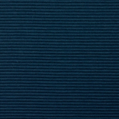 Rippjersey Ottoman | TURIN | Petrol