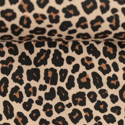 Baumwolle | TIM | LEO | Beige Braun Schwarz