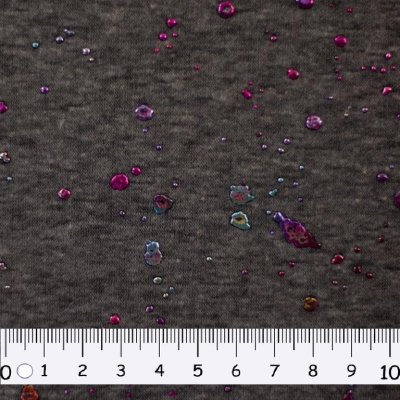 Alpenfleece | Farsund | Dunkelgrau meliert Punkte