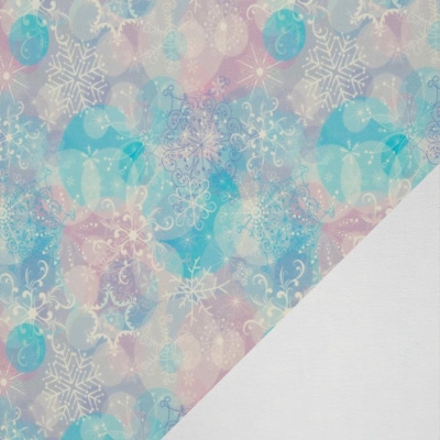 Alpenfleece | ISLA | Kristalle Rosa Türkis Flieder