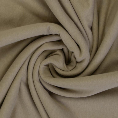 Jersey uni | VANESSA | Hellbraun mit Schlamm