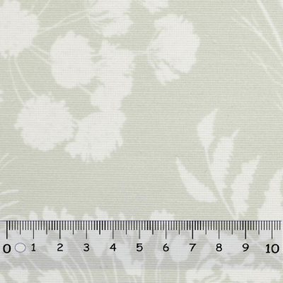 Baumwolle beschichtet | Alsfeld | Blüten Hellmint