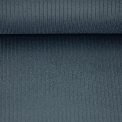 Elastischer Breitcord | Marian | Rauchblau