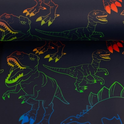 Raincoat | Jackenstoff Regendorf | Dinos bunt