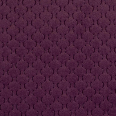 Samt-Möbelbezugsstoff | Caracas | Aubergine