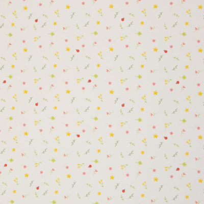 Baumwolle | Tarrenz | Blumenwiese Käfer Weiß