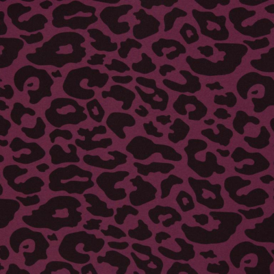 Heavy Sweat | Happy Leo by Cherrypicking | Aubergine Schwarz