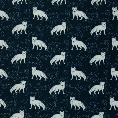 Jersey | ARCTIC Animals by JaTiJu | Polarfuchs Marineblau