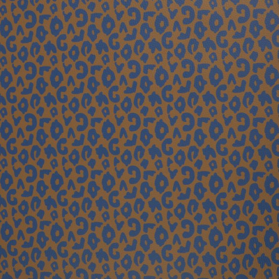 Kunstleder | HAPPY LEO by Cherrypicking | Braun Blau